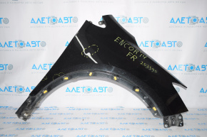 Aripa dreapta fata Buick Encore 13-16, neagra PXJ, indoituri, zgarieturi.