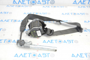 Centura de siguranță pentru pasageri cu tensionator Ford Focus mk3 11-18 negru mat