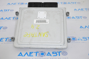 Блок ECU компьютер двигателя Hyundai Santa FE Sport 13-18 2.4