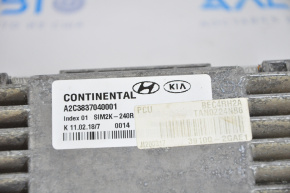 Блок ECU компьютер двигателя Hyundai Santa FE Sport 13-18 2.4