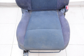 Scaun de pasager Nissan Altima 13-18 fără airbag, manual, catifea neagră