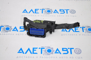 Modulul ECU al motorului Chevrolet Volt 11-15, cu un cip albastru.