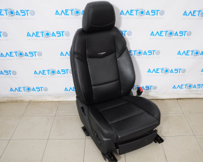 Scaun de pasager Cadillac ATS 13- cu airbag, electric, piele neagră.