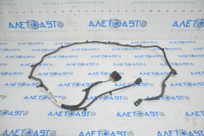 Montarea bumperului frontal Cadillac ATS 13-14 pre-restilizare, fără senzori de parcare, fără sistem de asistență la parcare.