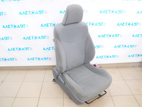 Scaun de pasager Toyota Prius 30 10-15 fără airbag, manual, velur gri închis.