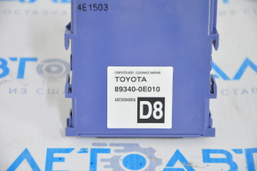 CLEARANCE WARNING CONTROL UNIT Toyota Highlander 14-