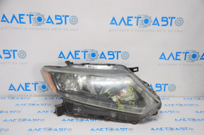 Far dreapta față Nissan Rogue 14-16, gol, halogen, pentru polizare, 949694.