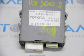 WINDSHIELD WIPER RELAY Управление стеклоочистителями Lexus RX300 RX330 RX350 RX400H 04-09