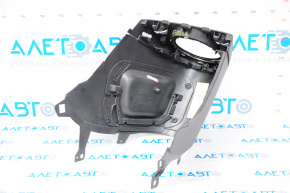 Consola centrală pentru Fiat 500 12-19, negru