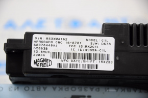 Блок Telematics Fiat 500 13-15 надлом крепления