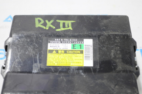 ABS & TRC & VSC Lexus RX350 10-15

ABS & TRC & VSC Lexus RX350 10-15