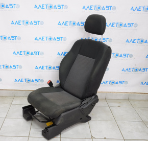 Scaun șofer Jeep Patriot 11-17 fără airbag, manual, material textil negru