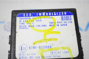 ECU-ul imobilizatorului Toyota Corolla e12 02-06 Verso Avensis, suportul este rupt