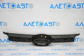 Решетка радиатора grill Ford Focus mk3 11-14 дорест usa с эмблемой мат, примята эмблема