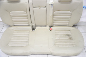 Rândul din spate al scaunelor, al doilea rând Ford Fusion mk5 13-16, material textil bej