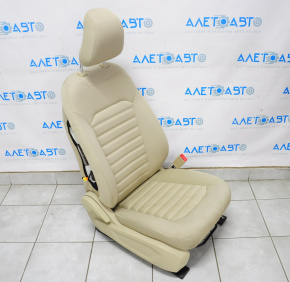 Пассажирское сидение Ford Fusion mk5 13-16 без airbag, механич, тряпка беж