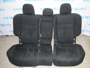 Rândul din spate al locurilor 2 rânduri Nissan Murano z52 15- material textil negru