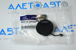 Capacul de remorcare a cârligului de tractare pentru bara de protecție față Hyundai Santa FE Sport 13-16, nou, original OEM.