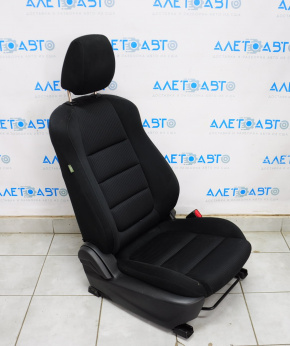 Пассажирское сидение Mazda 6 13-15 без airbag, механич, тряпка черн