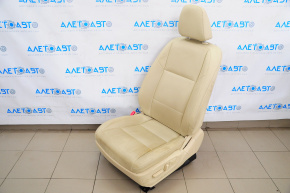 Scaun șofer Lexus ES300h ES350 13-18 cu airbag, electric, piele bej.