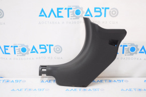 Capacul amortizorului frontal stânga jos Nissan Versa Note 13-19 negru