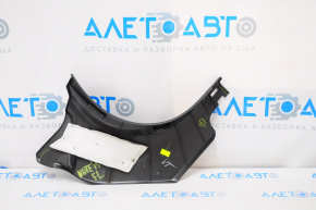 Capacul amortizorului frontal stânga jos Nissan Versa Note 13-19 negru