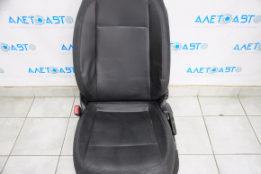 Scaun șofer VW Beetle 12-19 fără airbag, manual, piele neagră