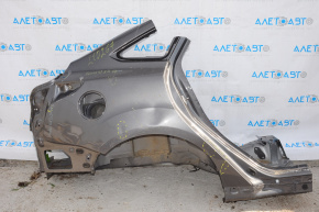 Aripa spate dreapta Ford Focus mk3 11-18 4d grafit, cu lovituri.