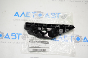 Suportul de prindere a bara fata, aripa stanga Nissan Altima 16-18, nou, original OEM.