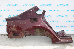 Aripa spate dreapta VW Passat b7 12-15 USA, culoare bordo, cu lovituri.