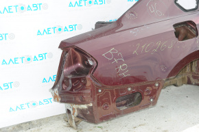 Aripa spate dreapta VW Passat b7 12-15 USA, culoare bordo, cu lovituri