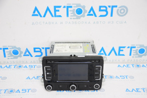 Monitor, display, navigație VW Beetle 12-19 zgâriată, buton șters.