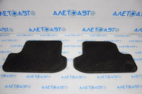 Set de covorașe pentru interiorul VW Beetle 12-19 cauciuc negru