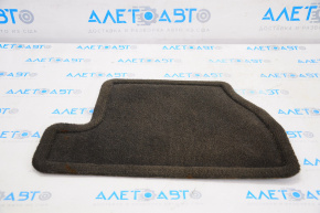 Covorul din spate dreapta al salonului Ford Focus mk3 11-14 pre-restilizare, material textil negru.