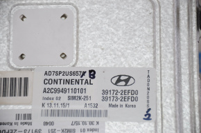 Блок ECU компьютер двигателя Hyundai Elantra AD 17-18 2.0