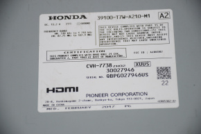 Monitor, display, navigație Honda HR-V 16-22