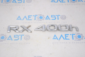 Emblema cu inscripția RX400h spatele Lexus RX400h 06-08 tip 1