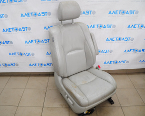 Scaun pasager Lexus RX300 RX330 RX350 RX400h 04-09 fără airbag, piele gri.