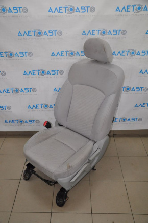 Водительское сидение Subaru Forester 14-18 SJ без airbag, механич, тряпка, серая