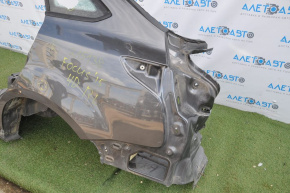 Aripa spate stânga Ford Focus mk3 11-18 4d, gri, zgârieturi, lovituri