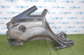 Aripa spate dreapta Ford Focus mk3 11-18 4d grafit, zgârieturi, lovituri.