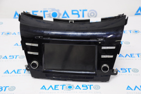 Monitor, display, navigație Nissan Murano z52 15- zgârietură pe buton.