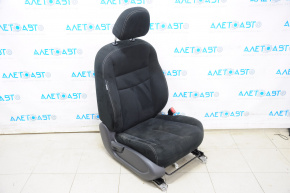 Scaun de pasager Nissan Murano z52 15- fără airbag, manual, material textil negru.