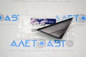 Moldura aripii triunghiulare dreapta față Hyundai Elantra AD 17-20 nou OEM original