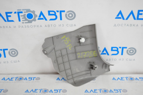 Capacul stâlpului frontal stânga jos Toyota Camry v55 15-17 SUA, albăstruit plastic