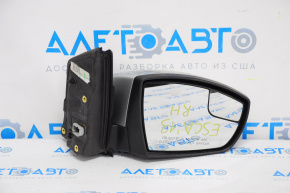 Oglindă laterală dreapta Ford Escape MK3 13-16 pre-restilizare, 3 pini, argintie