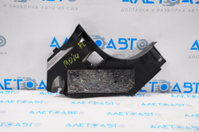 Capacul amortizorului frontal stânga jos Mitsubishi Outlander 14-21 negru, uzat.