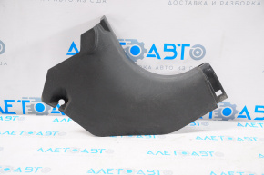 Capacul amortizorului frontal dreapta jos Mitsubishi Outlander 14-21 negru, uzat