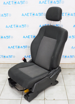 Scaun șofer Jeep Patriot 11-17 fără airbag, manual, material textil negru