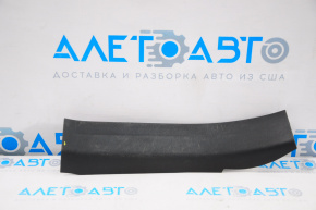 Capacul pragului din spate dreapta Mazda 3 14-18 BM negru, zgâriat